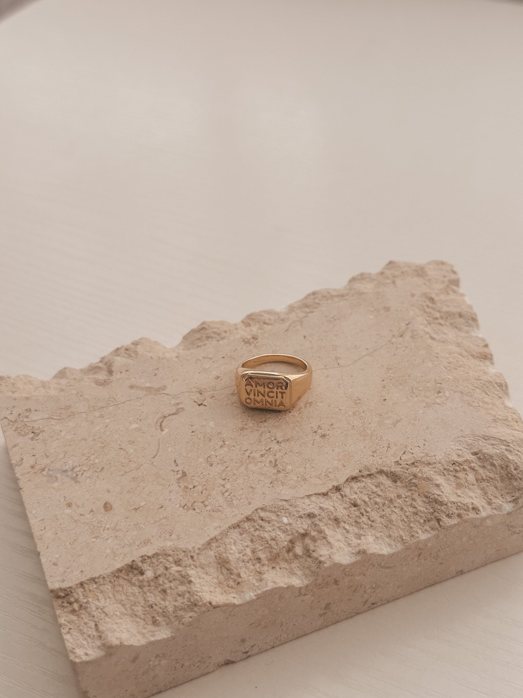 Anillo Amor, Vincit, Omnia
