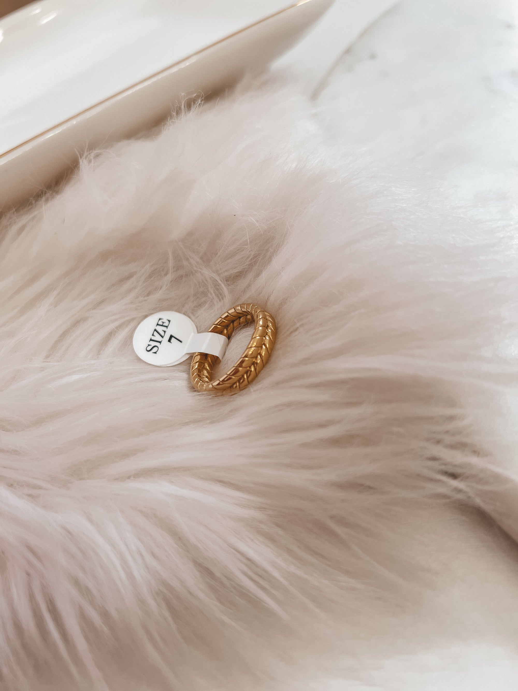Herringbone Ring