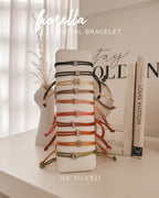 Fiorella Hilo Initial - Satin Bracelet