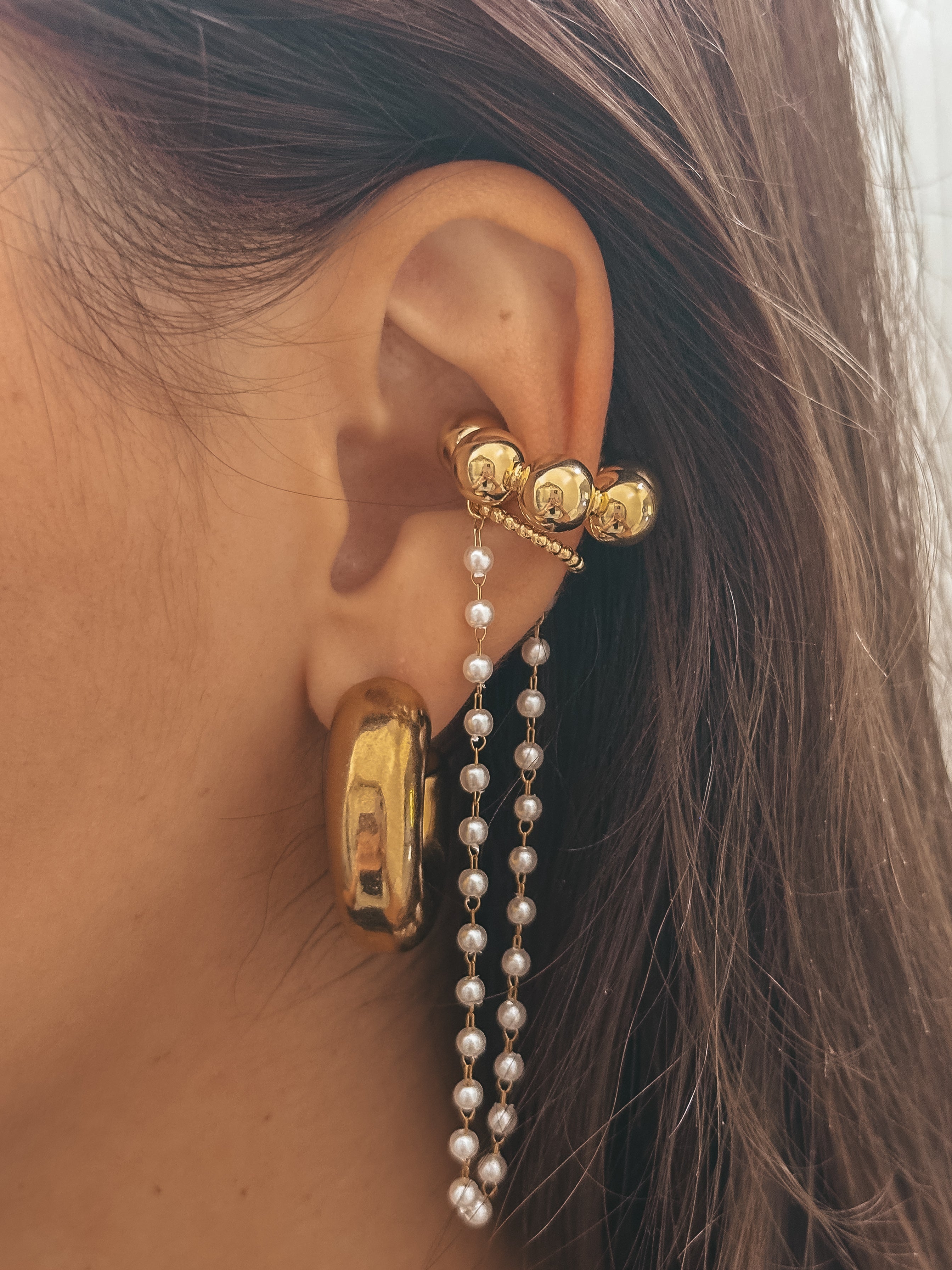 Beaded Ear Cuff