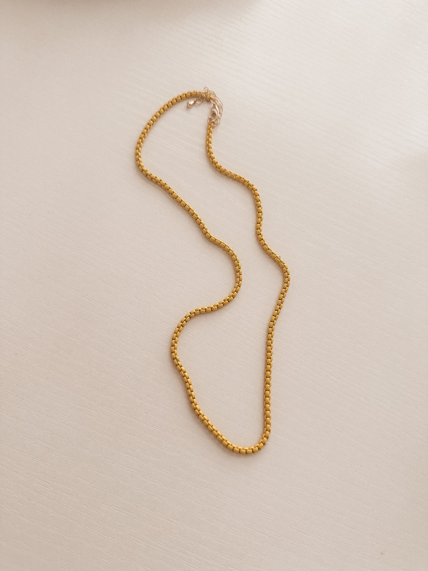 Yellow Necklace