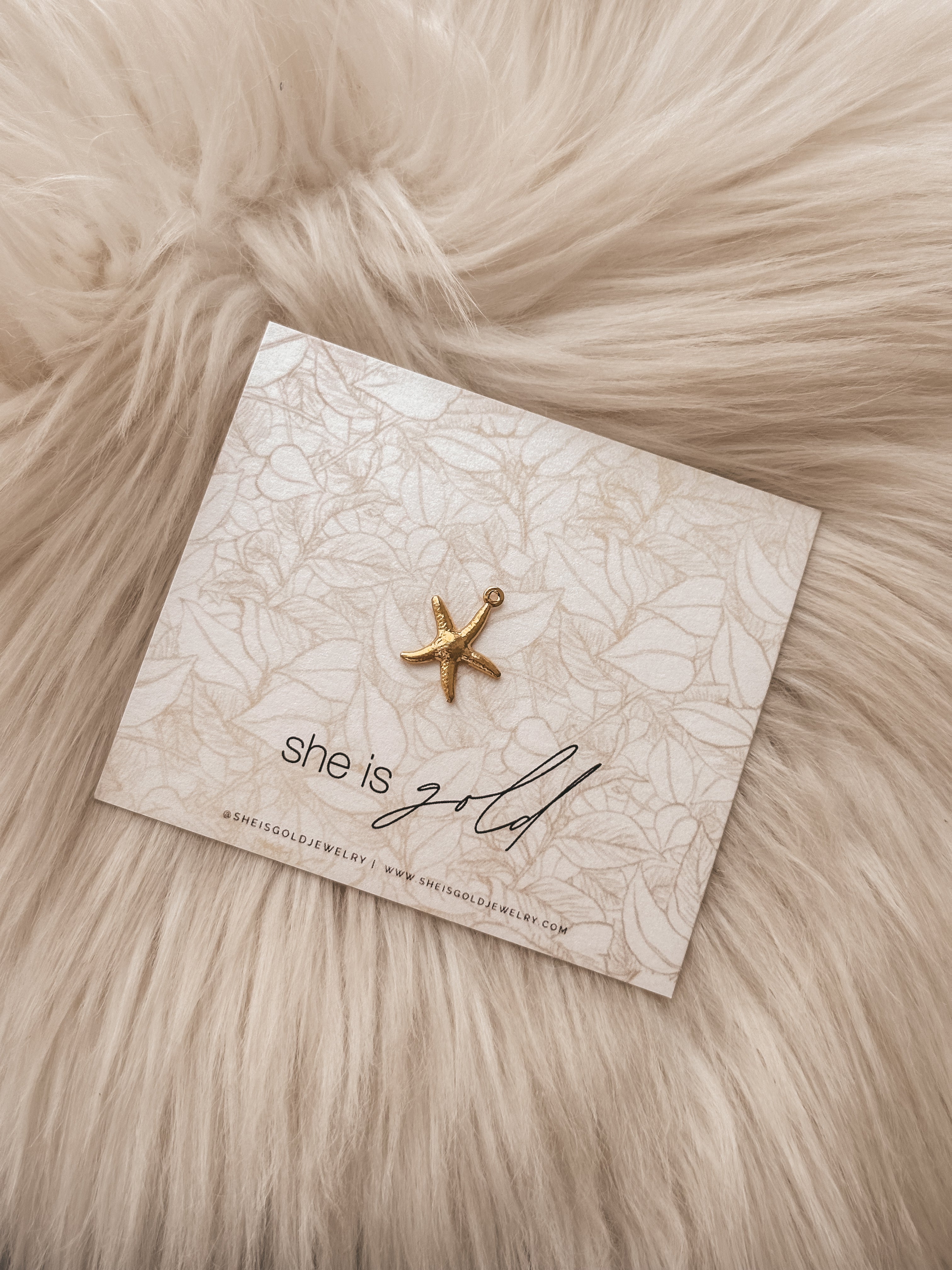 Sea Star Charm