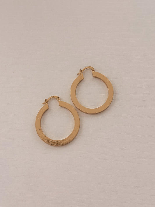 Henna- Flat Hoop