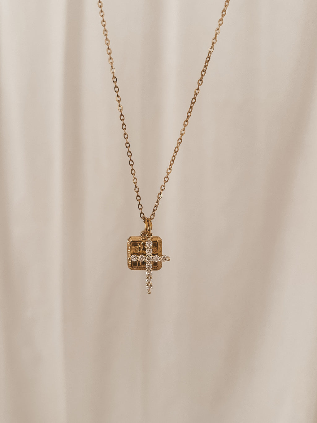 Divine Cross Necklace