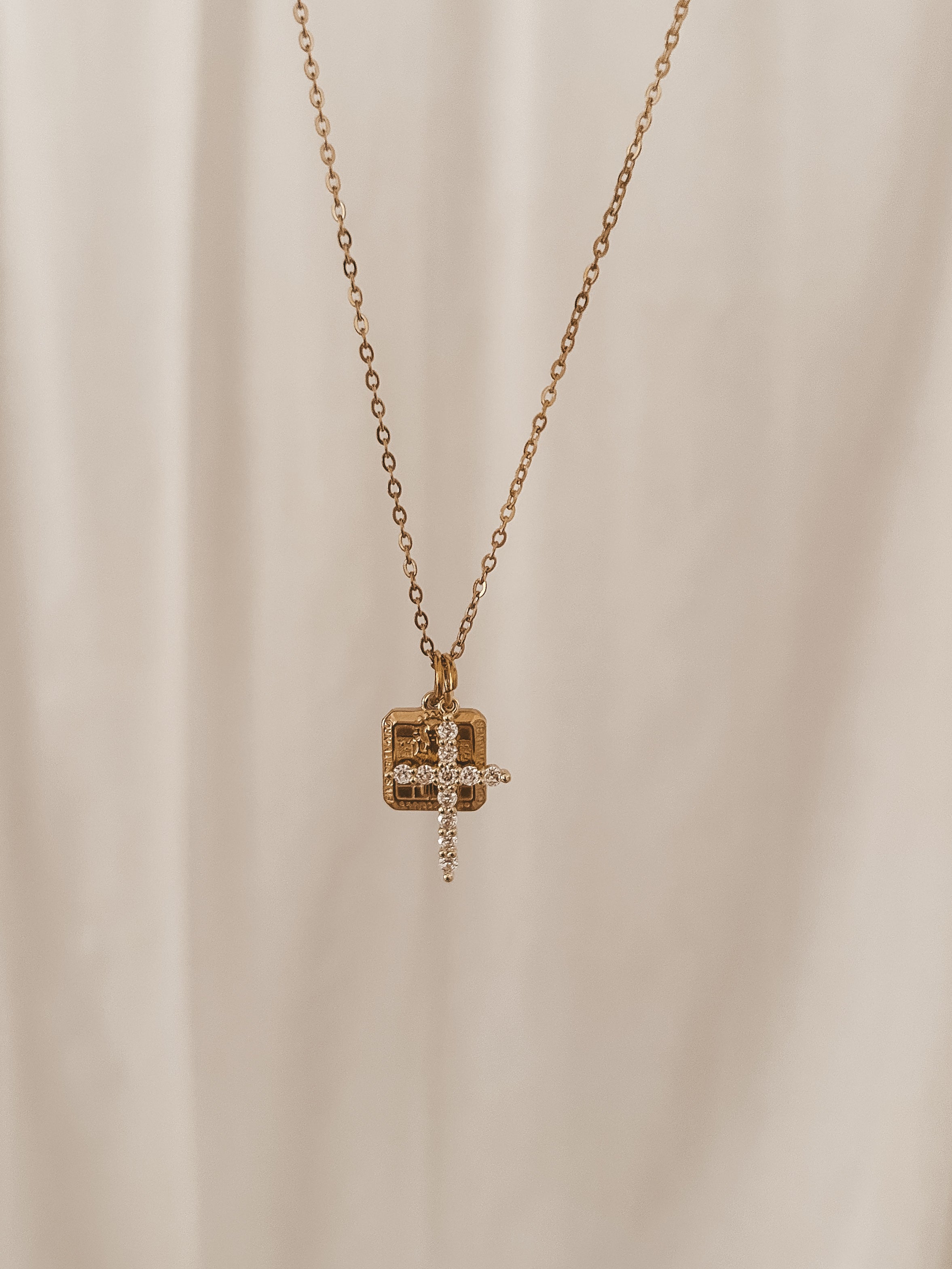 Divine Cross Necklace