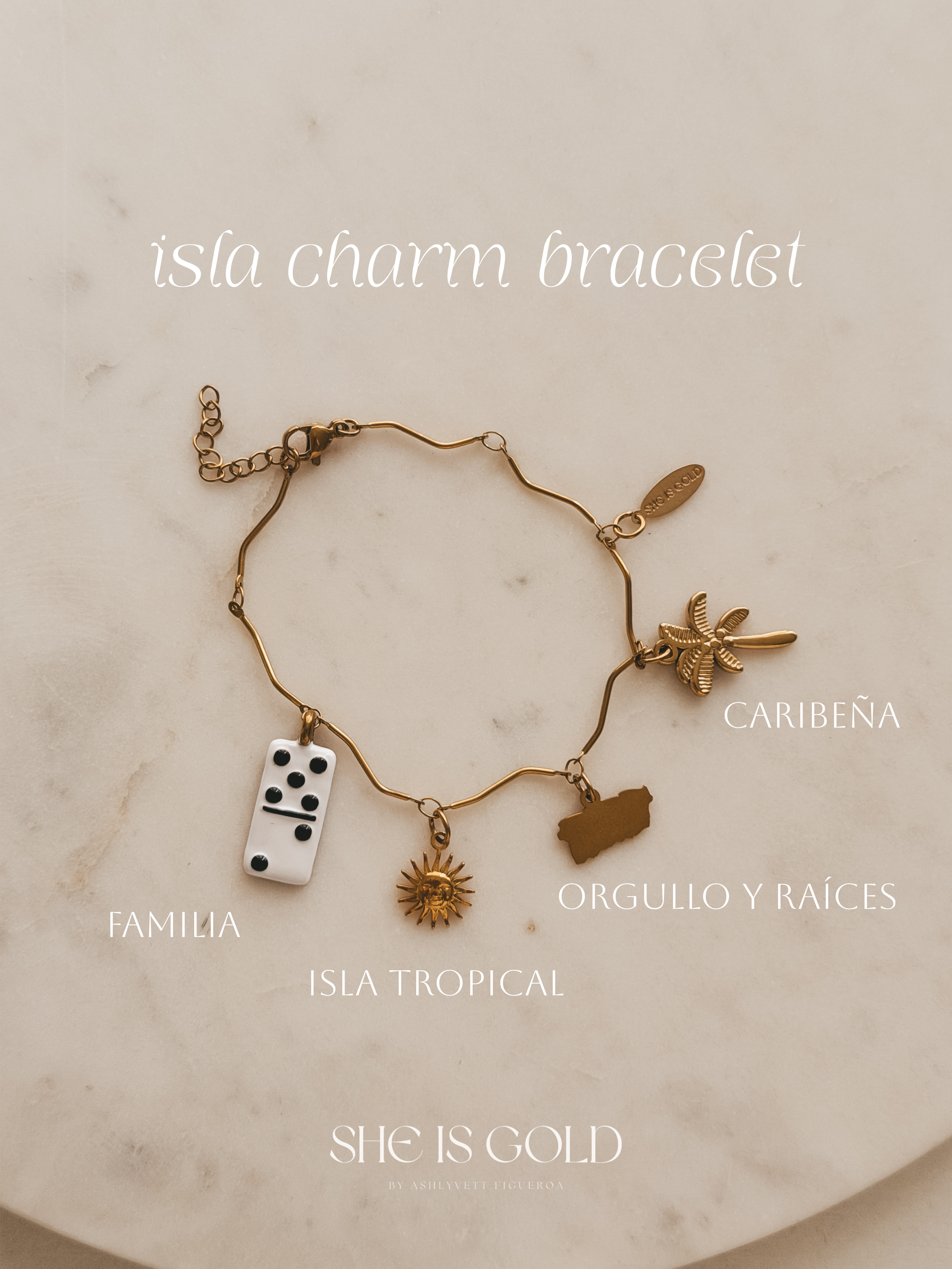 Isla Charm Bracelet