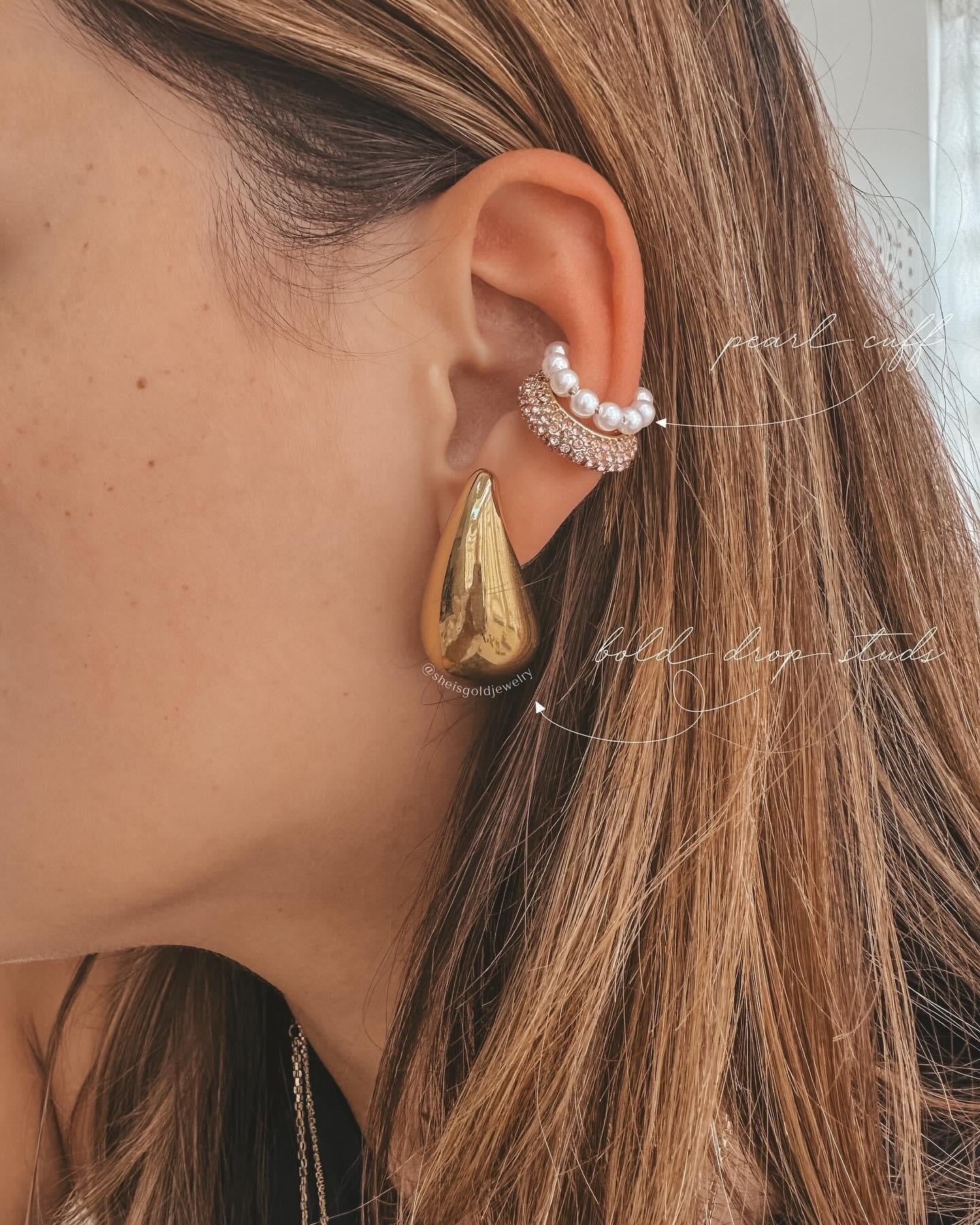 Bold Drop Studs