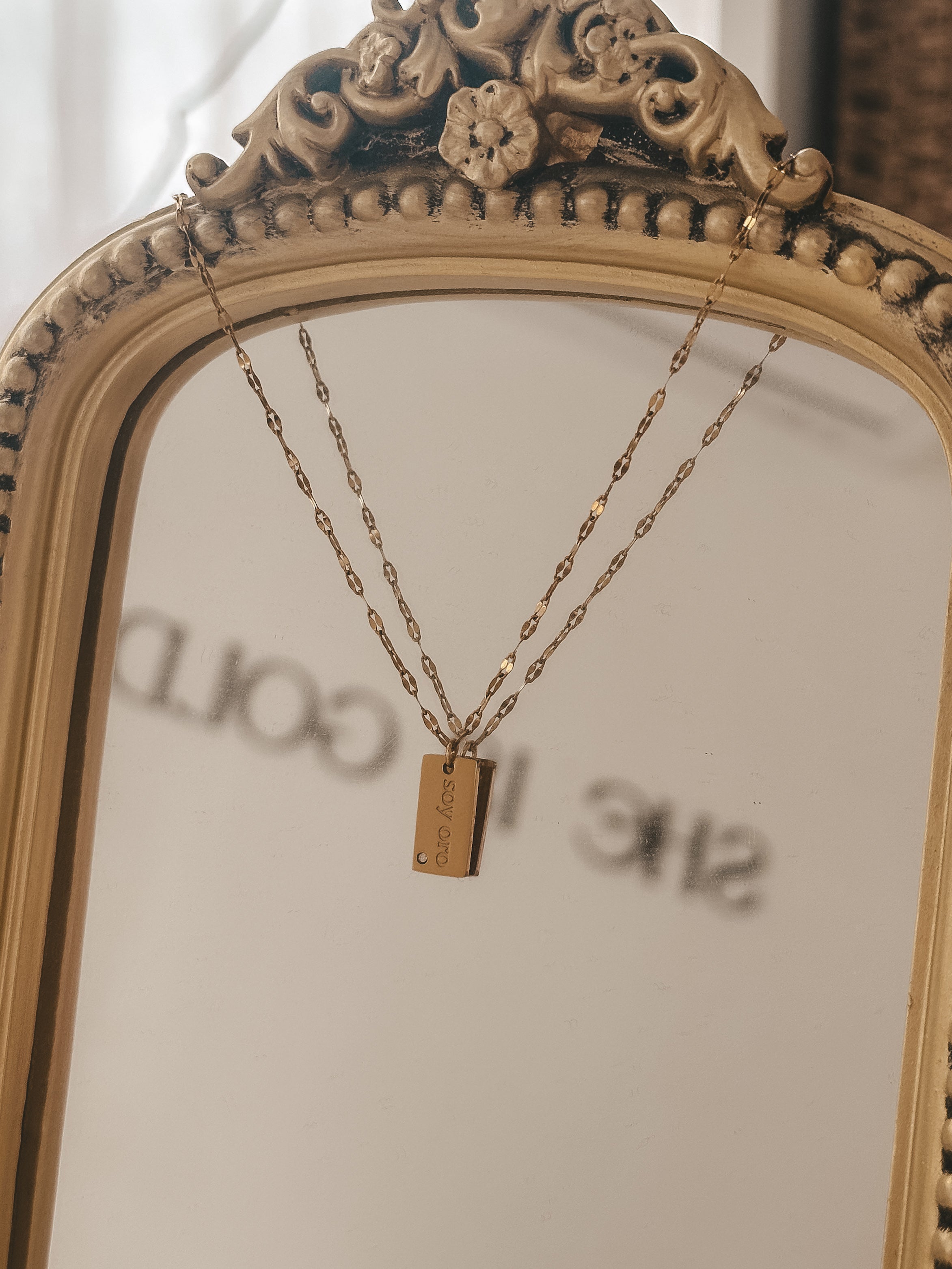Soy oro Necklace - Dainty Chain