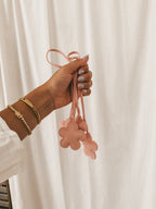 Pale Pink Flower Bag Charm