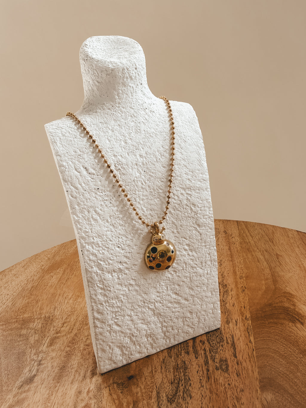 Rainbow Ladybug Necklace