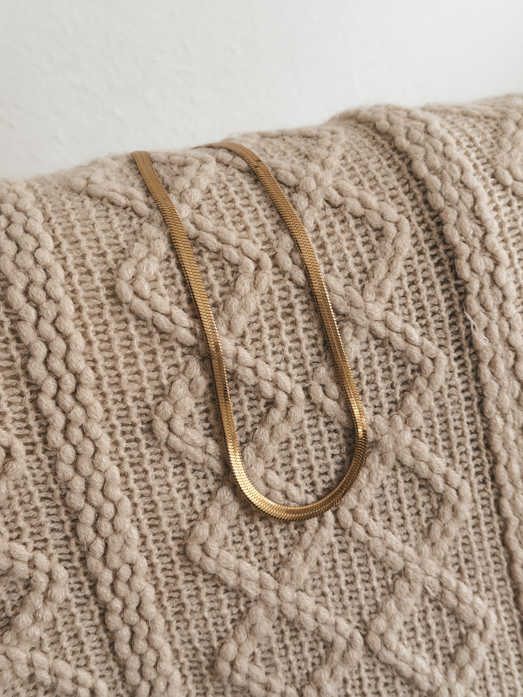 Lucia Herringbone Necklace