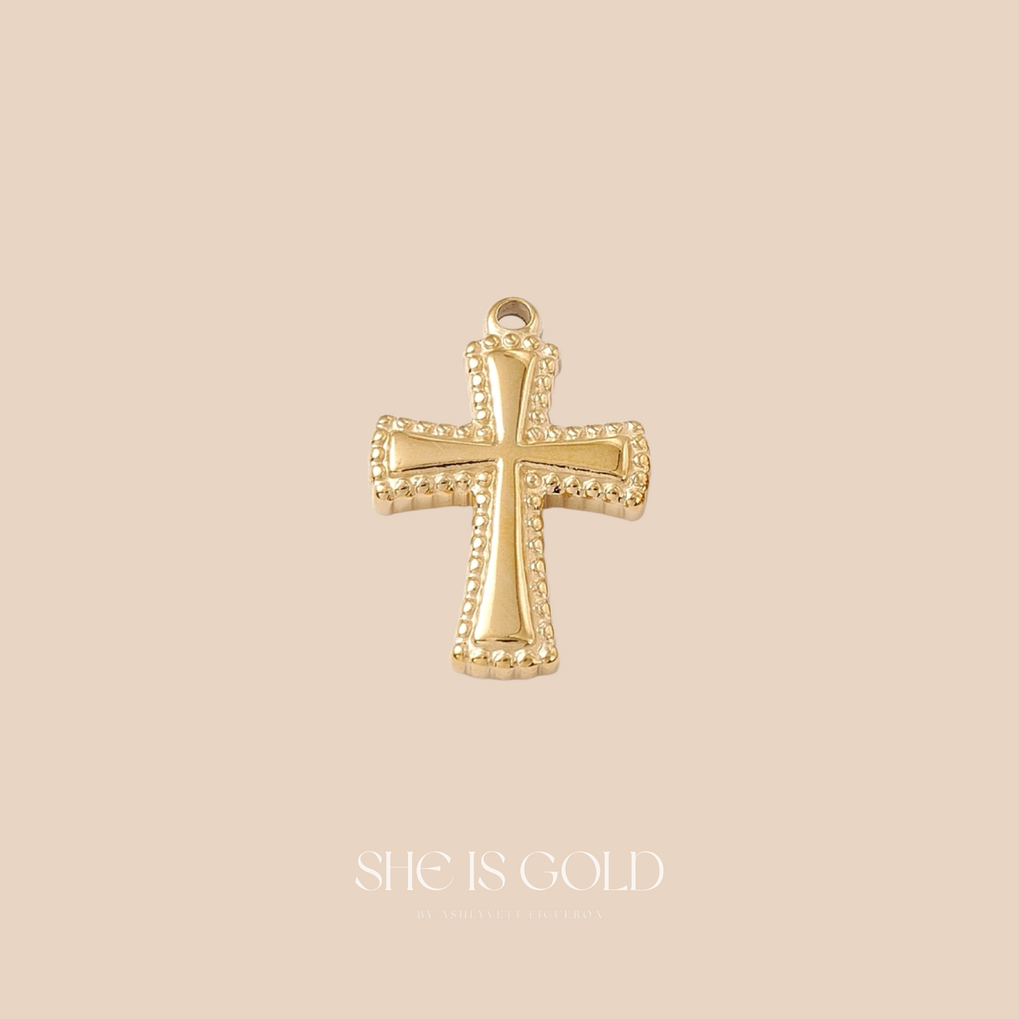 Vintage Cross Charm