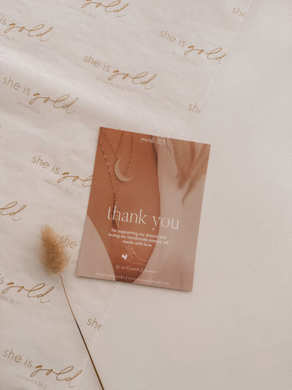 Thank you Card - Digital Design Only