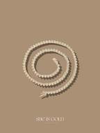 Amaura Heart Tennis Necklace