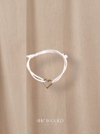 Heartful Satin Bracelet