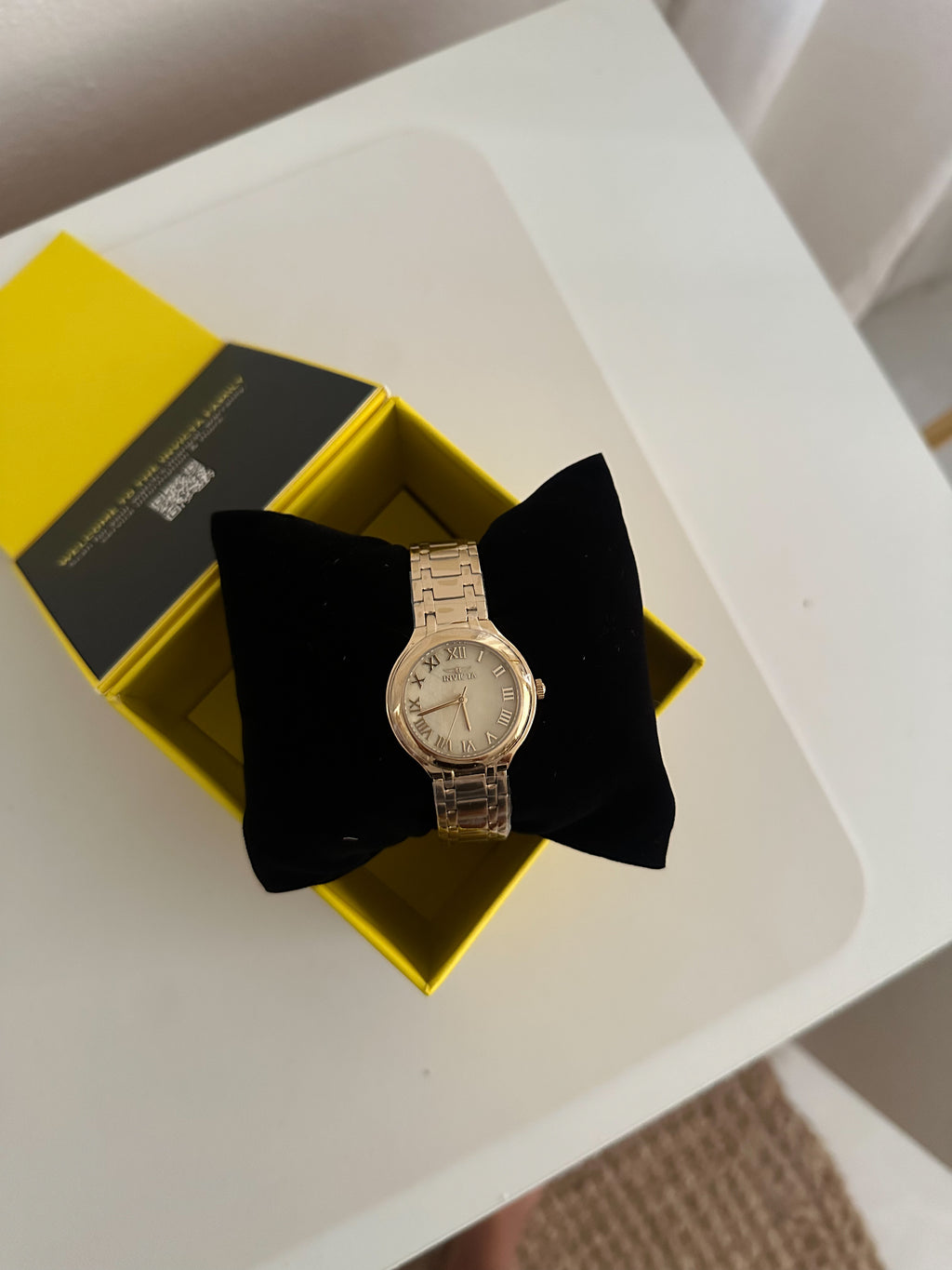 INVICTA -  Wildflower Quartz Gold Dial Ladies Watch