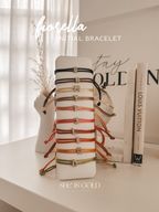 Fiorella Hilo Initial - Satin Bracelet