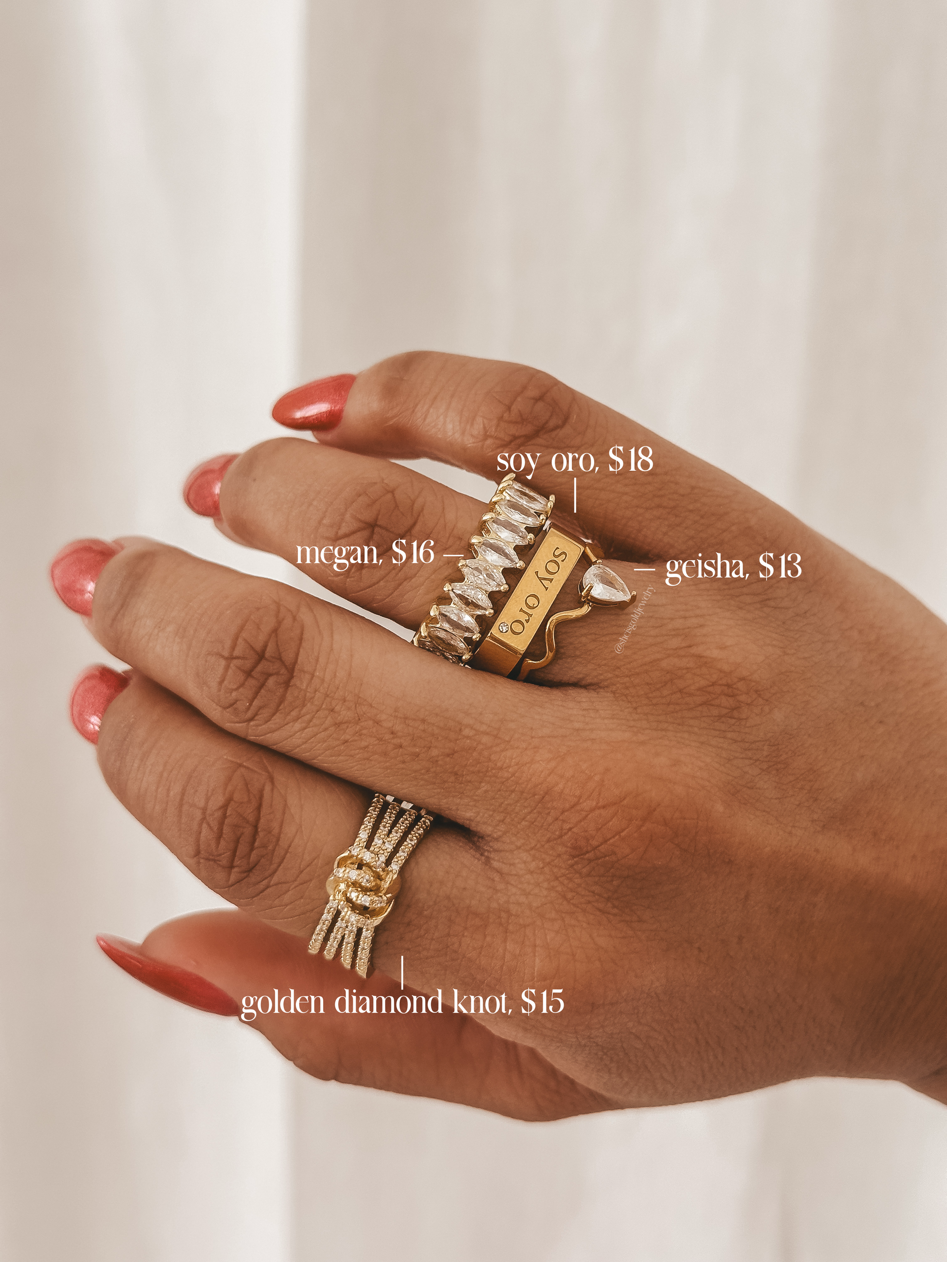 Soy Oro - Anillo de Oro Plano