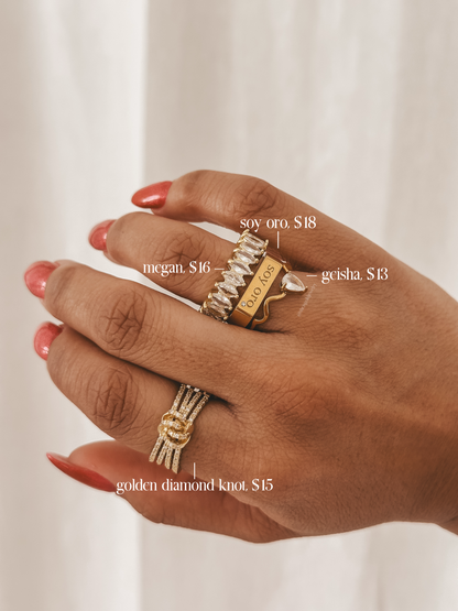Soy Oro - Flat Gold Ring