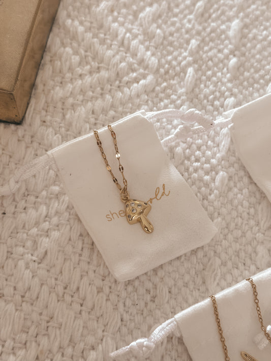 Classy Mushroom Necklace