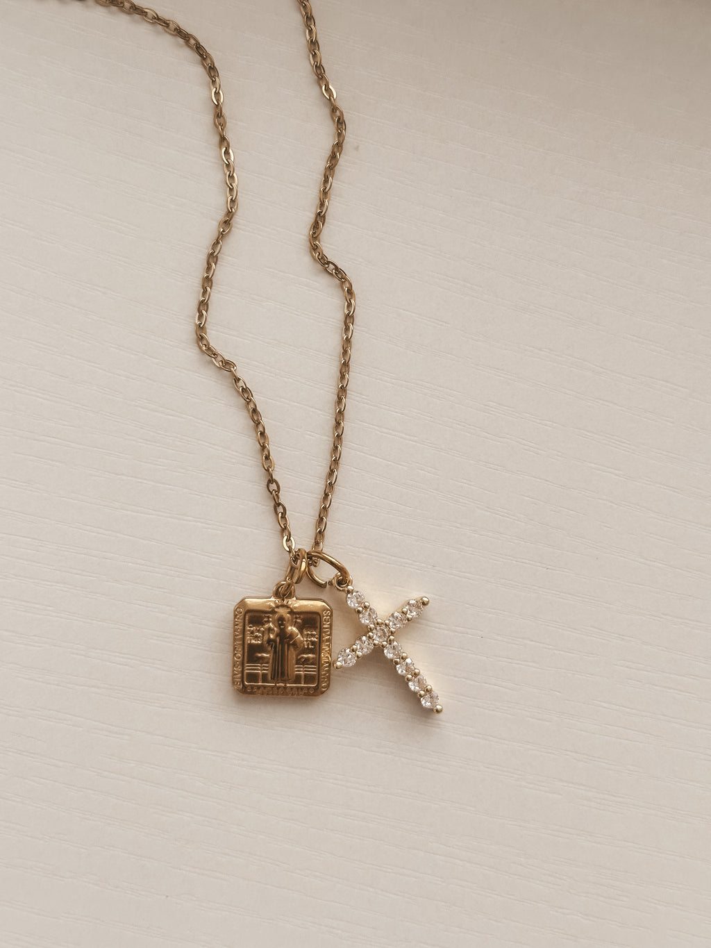Divine Cross Necklace