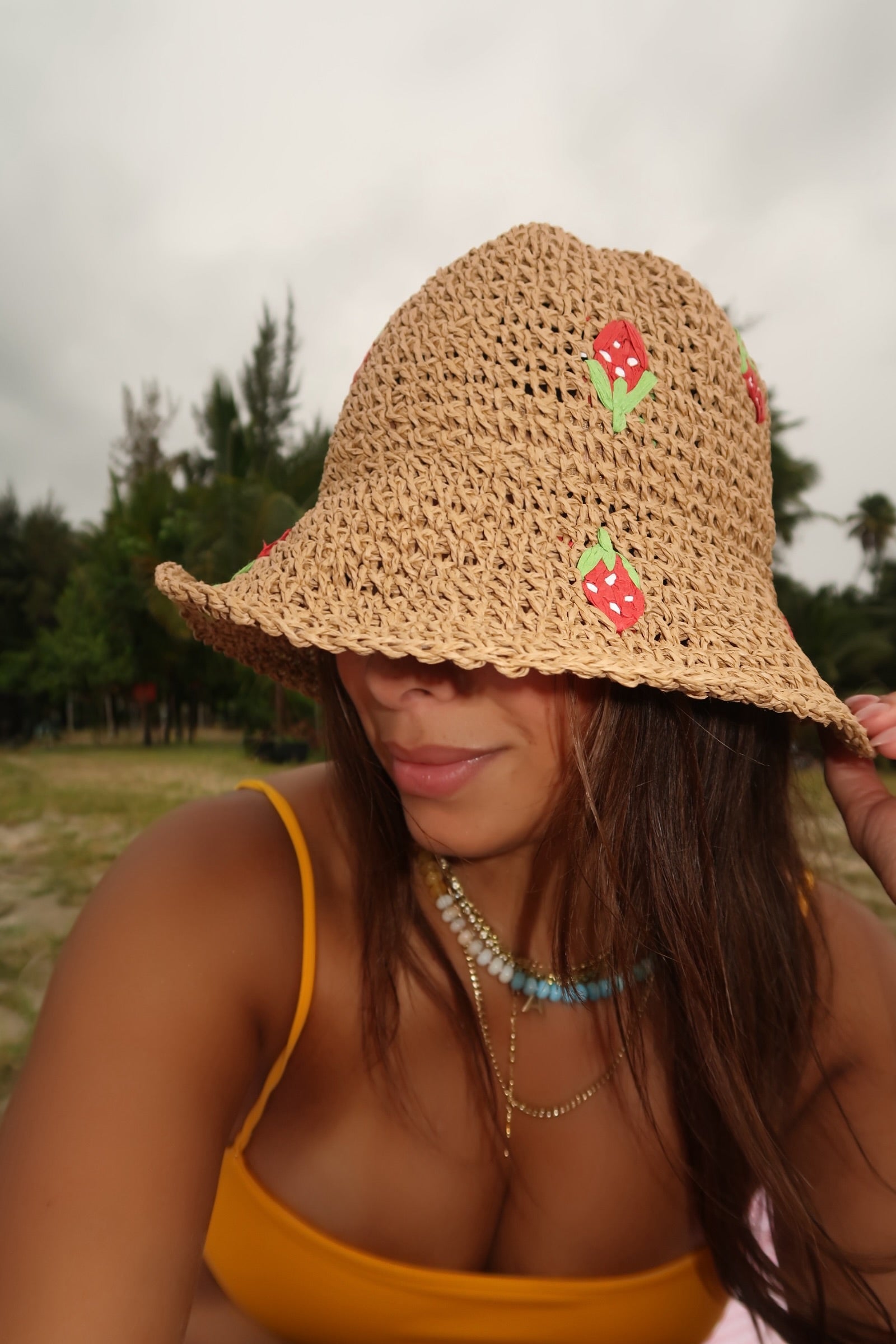 Strawberry Beach Hat