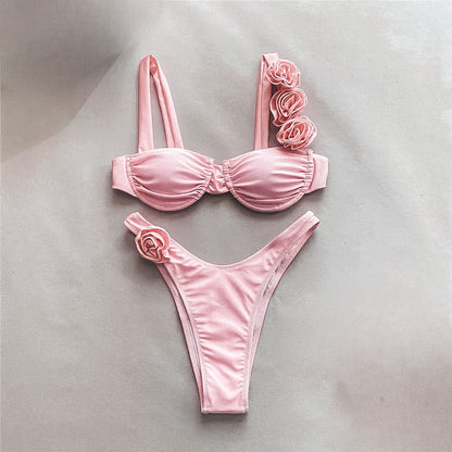 Flora Swim Set | Pink