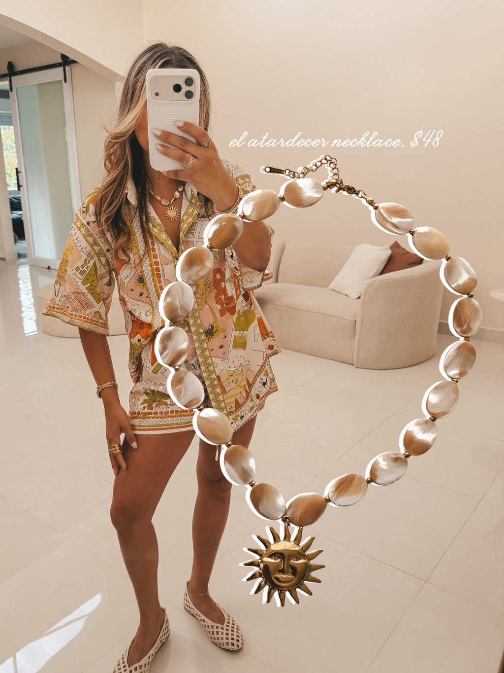 El Atardecer Necklace