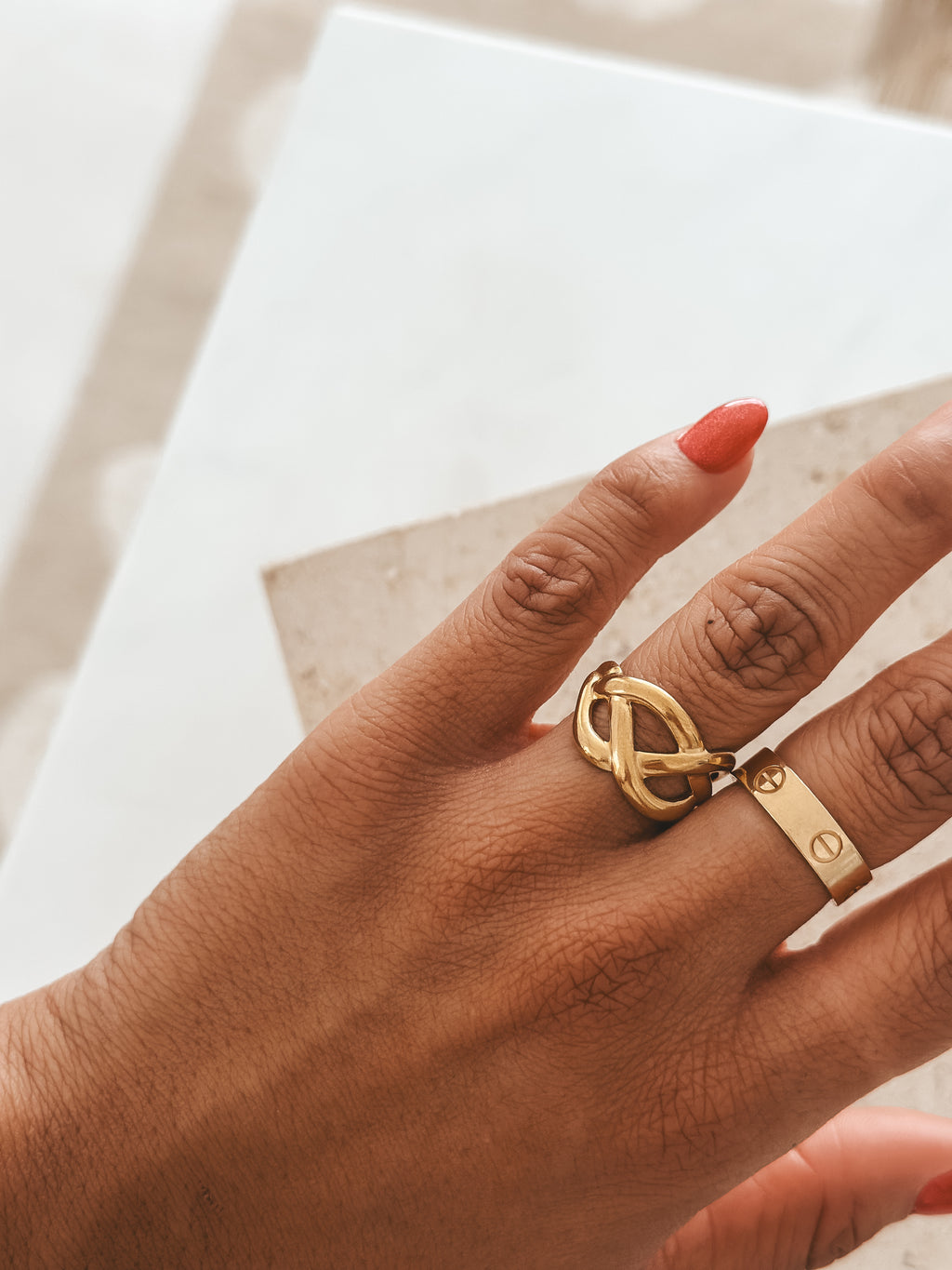 Maroon Ring