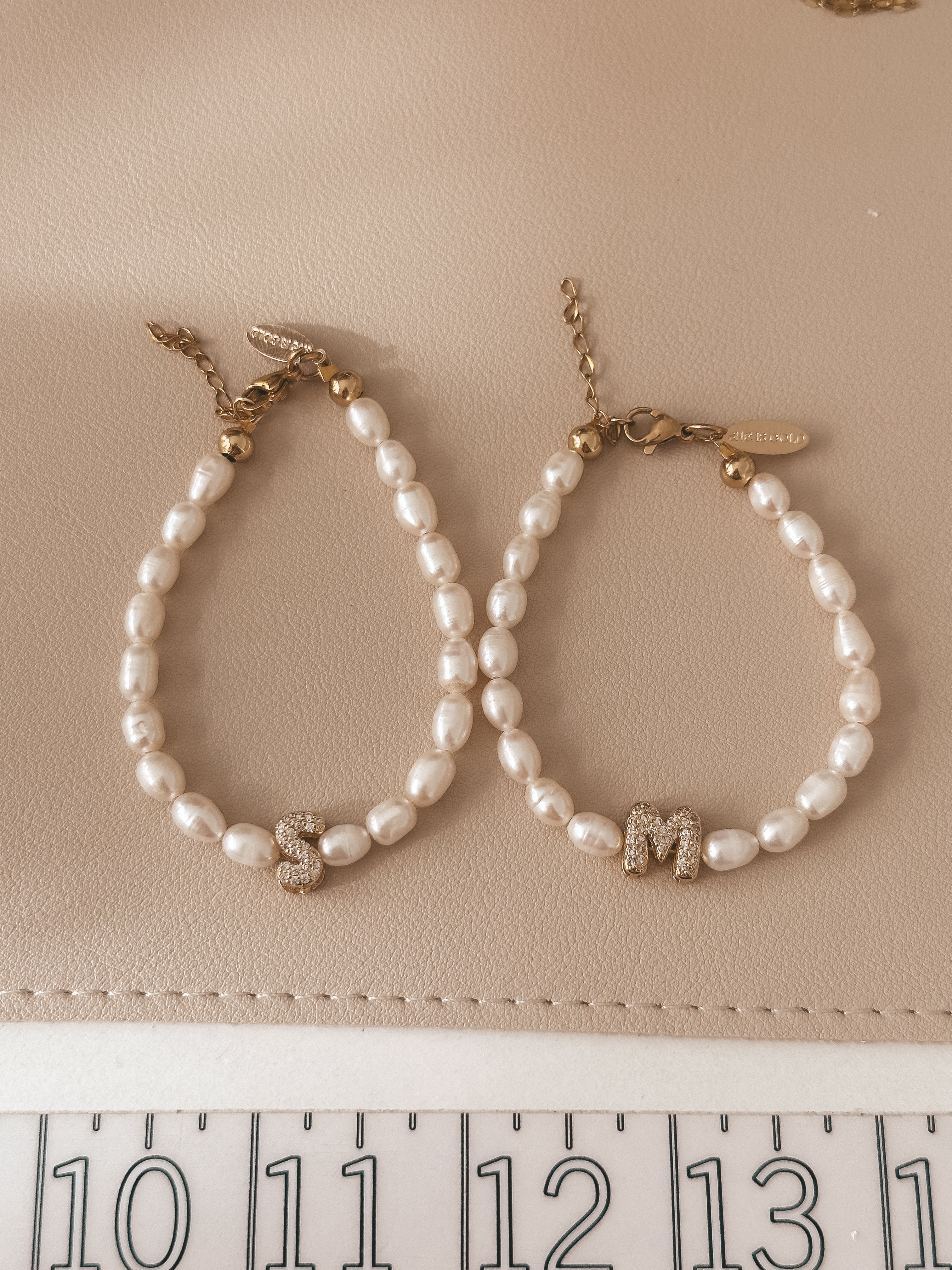 Perlada - Initial Bracelet