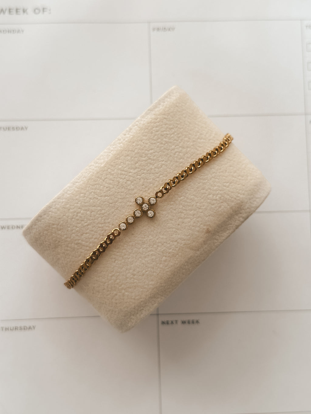 Laura Cross Bracelet