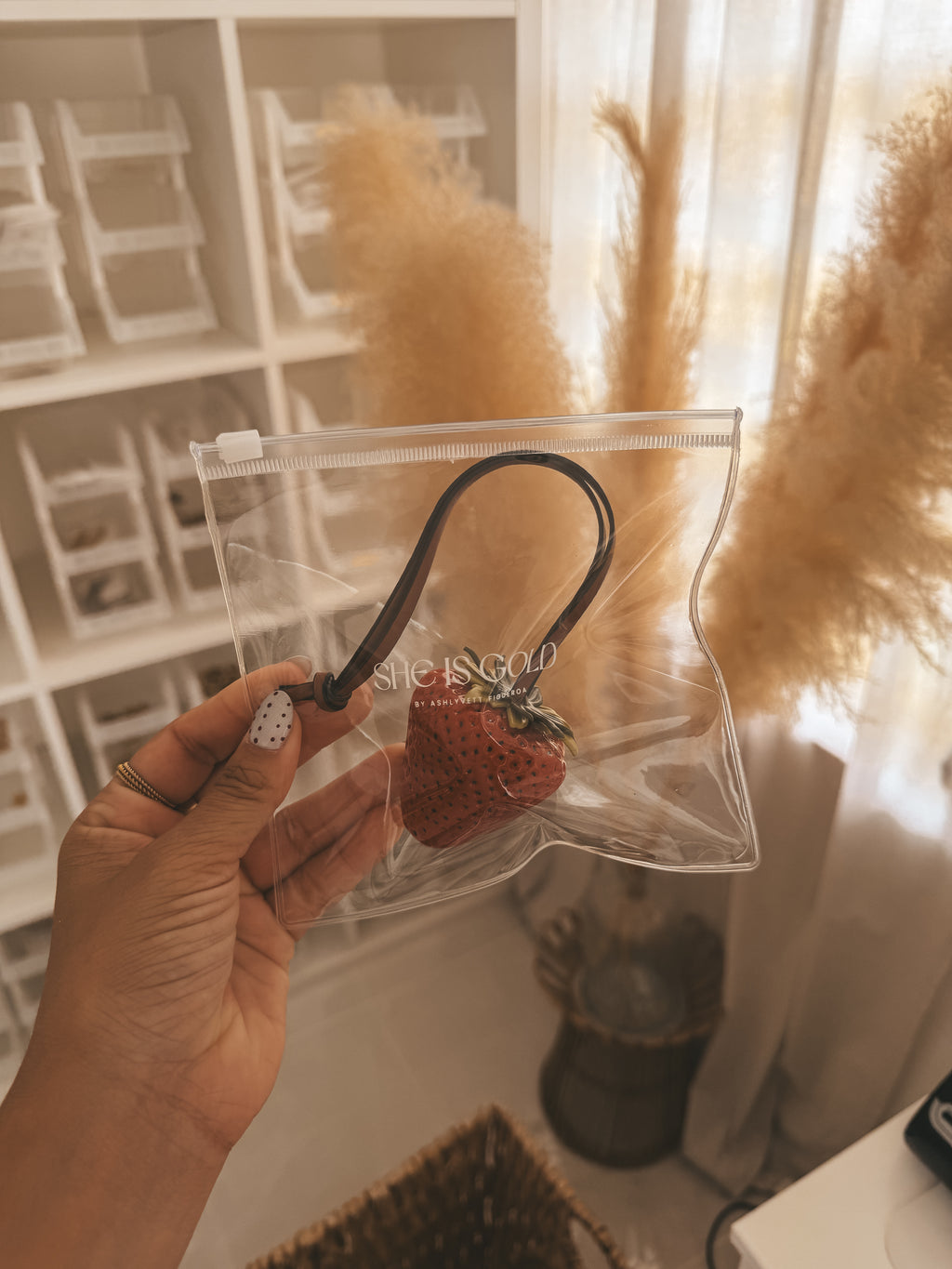 Strawberry Bag Charm