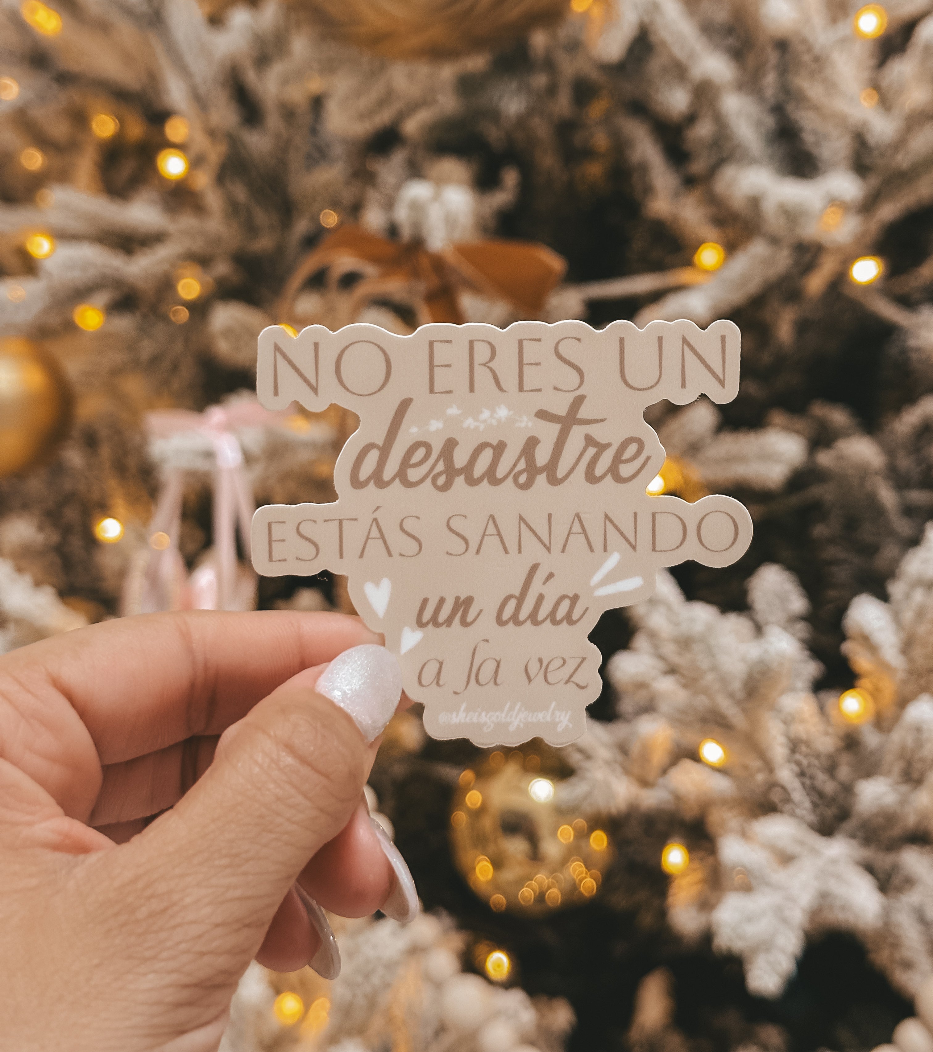 No eres un desastre- Sticker