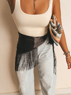 Muse Fringed Waist Bandana