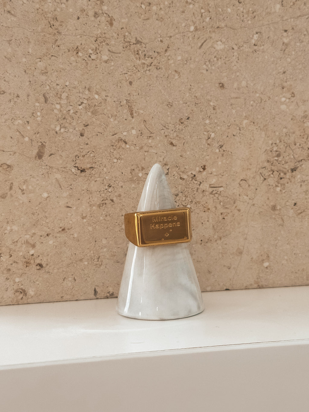 Miracle Happens Ring