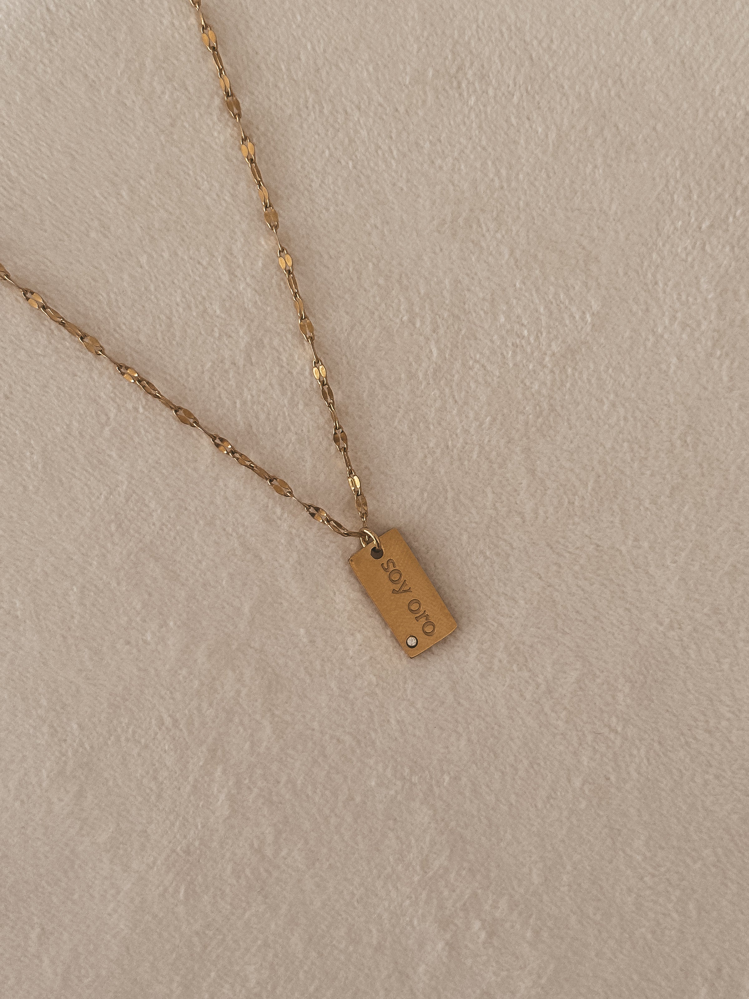 Soy oro Necklace - Dainty Chain