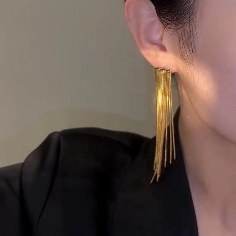 Lizzy Silver Earrings