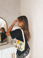 Boricua Beaded Bag