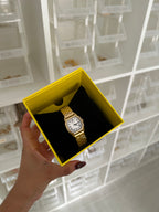 INVICTA - Gold Wildflower Quartz Silver Dial Ladies Watch