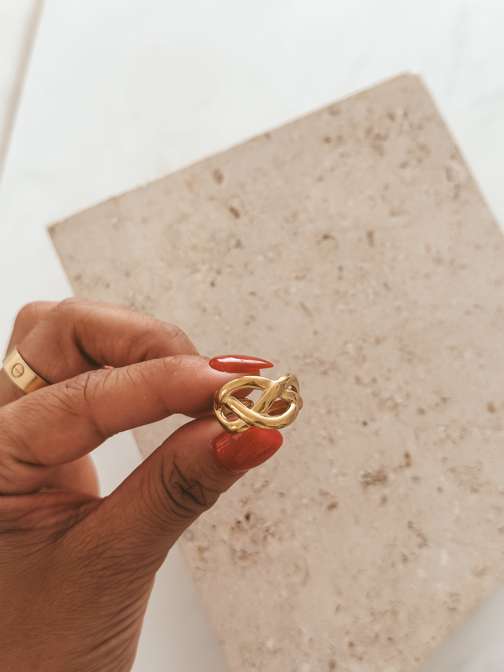 Maroon Ring