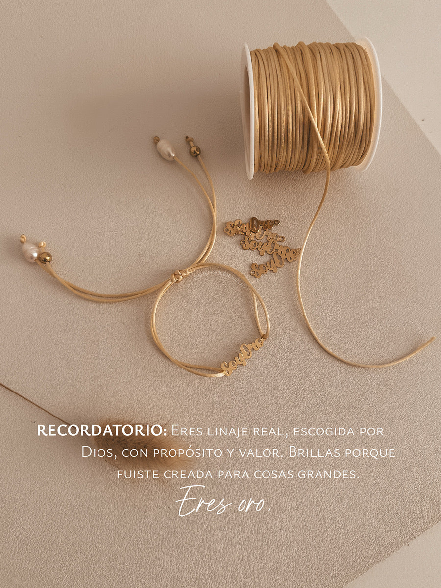 Soy Oro - Nylon Bracelet