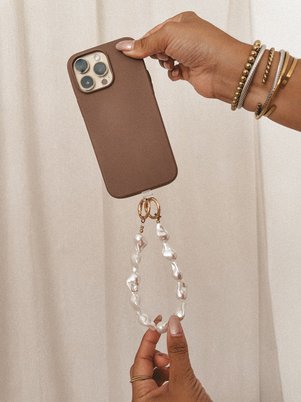 Pearly Phone Chain