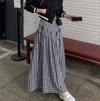 Checkers Maxi Skirt
