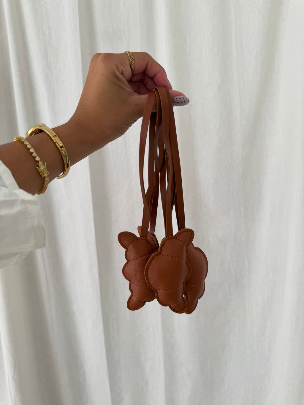 Croissant Bag Charm