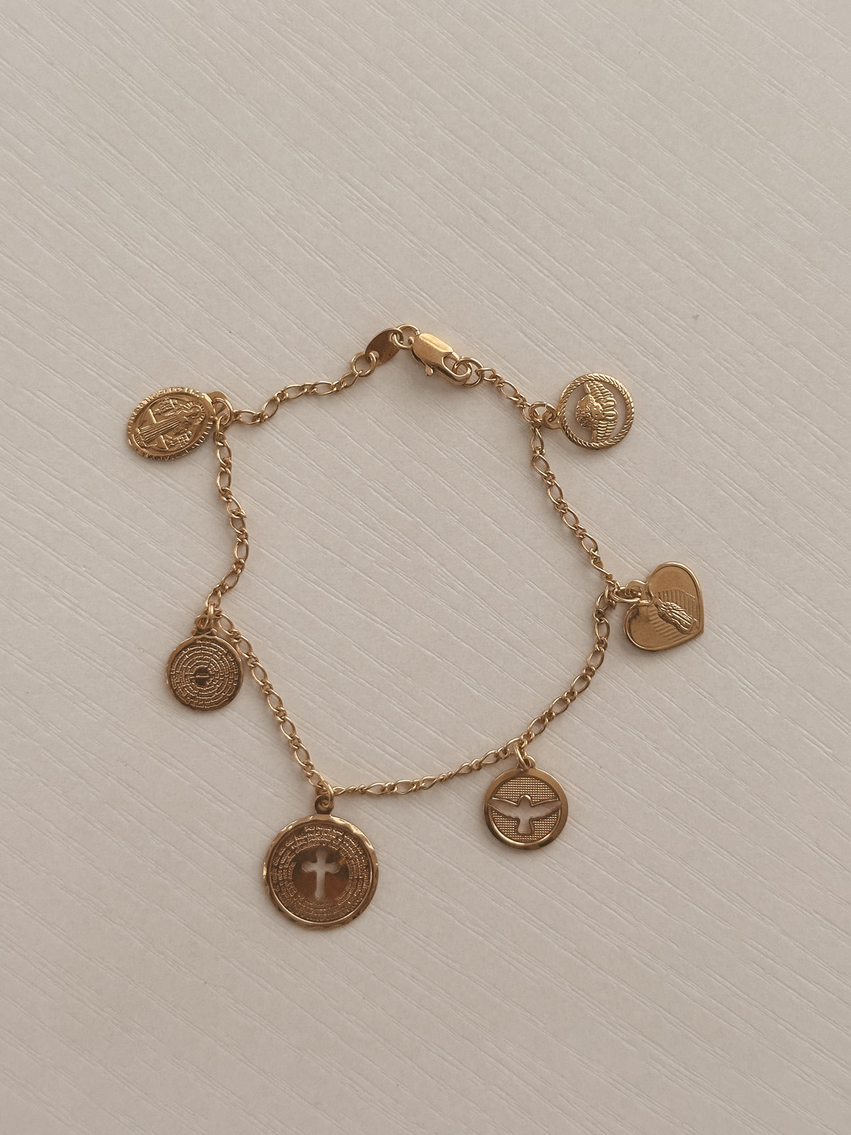 Padre Nuestro Anklet