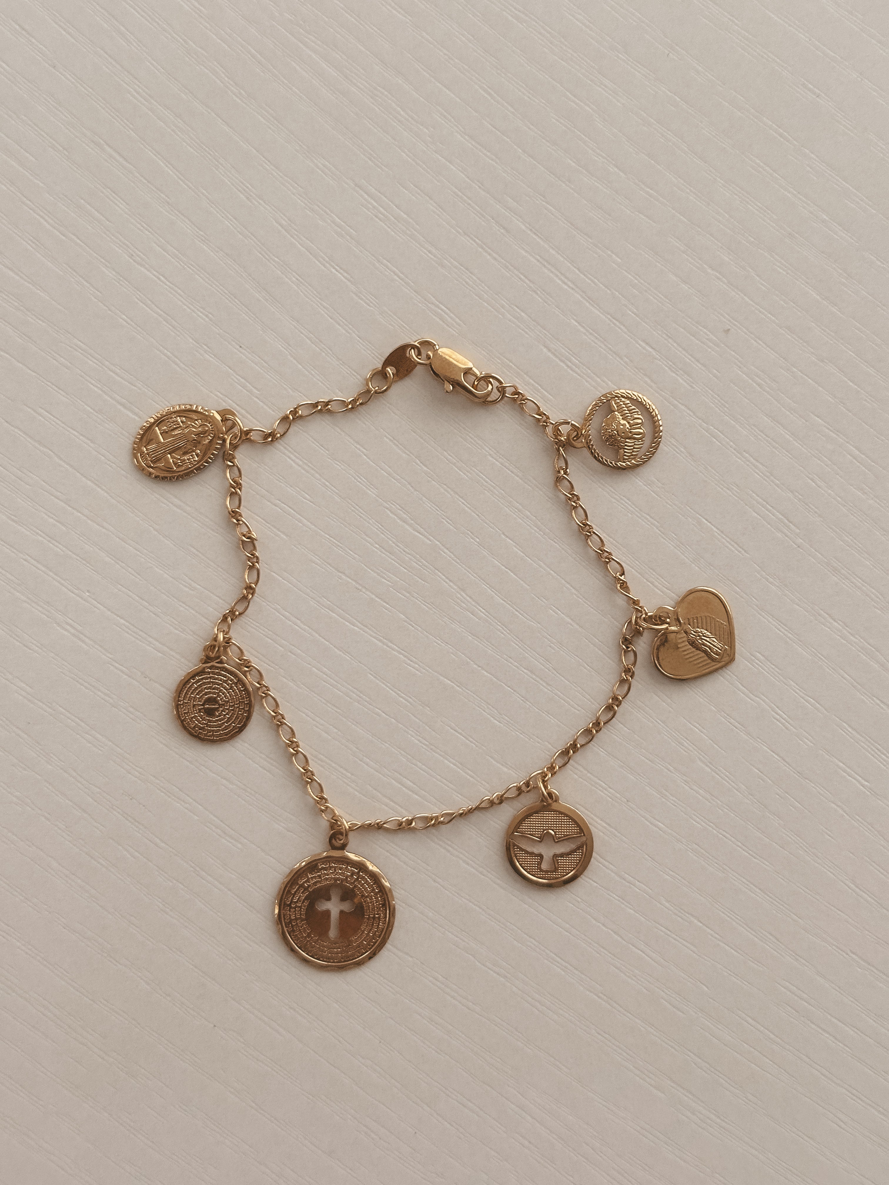 Padre Nuestro Anklet