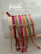 Fiorella Hilo Initial - Satin Bracelet
