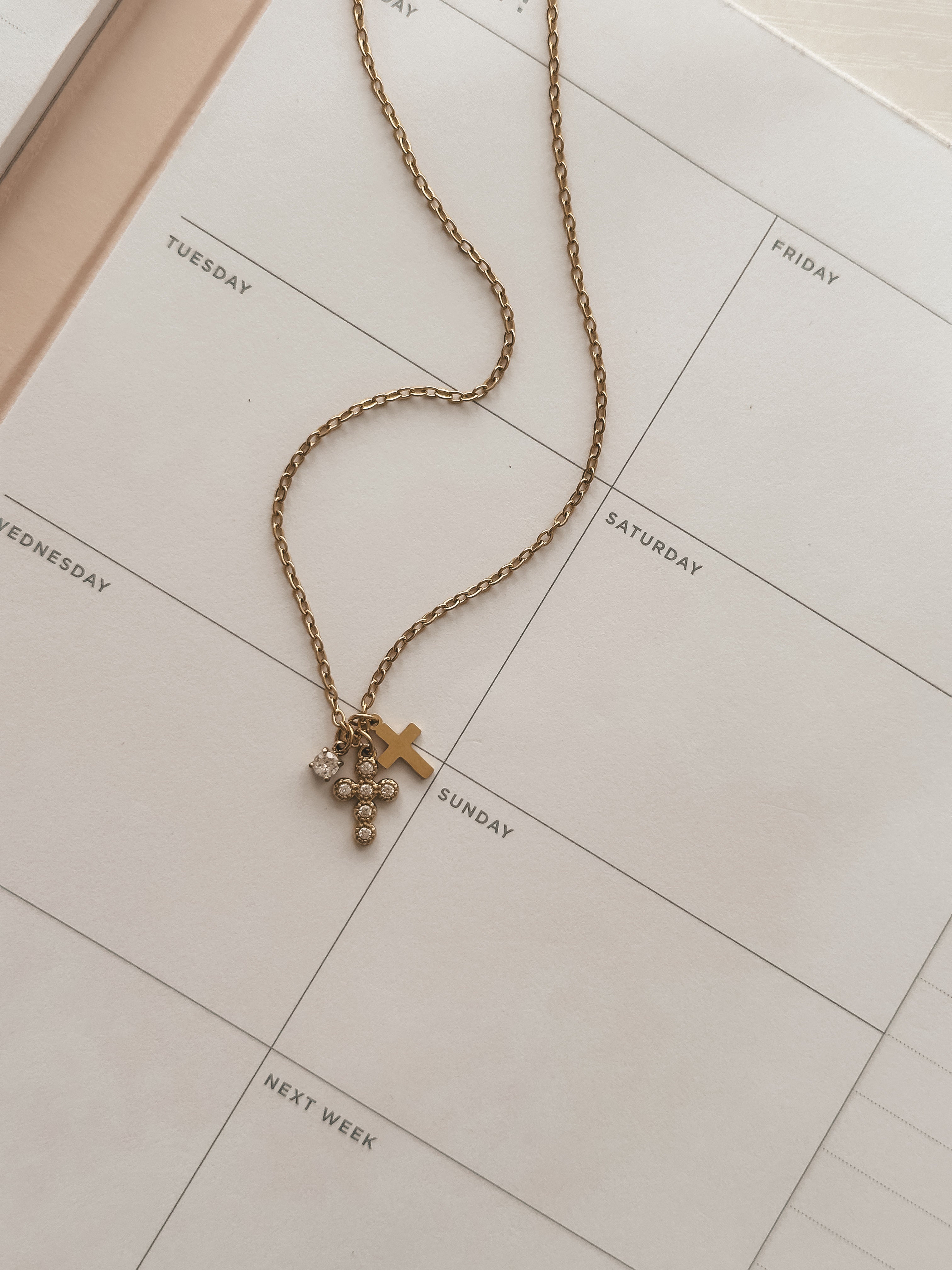 Laura Cross Necklace