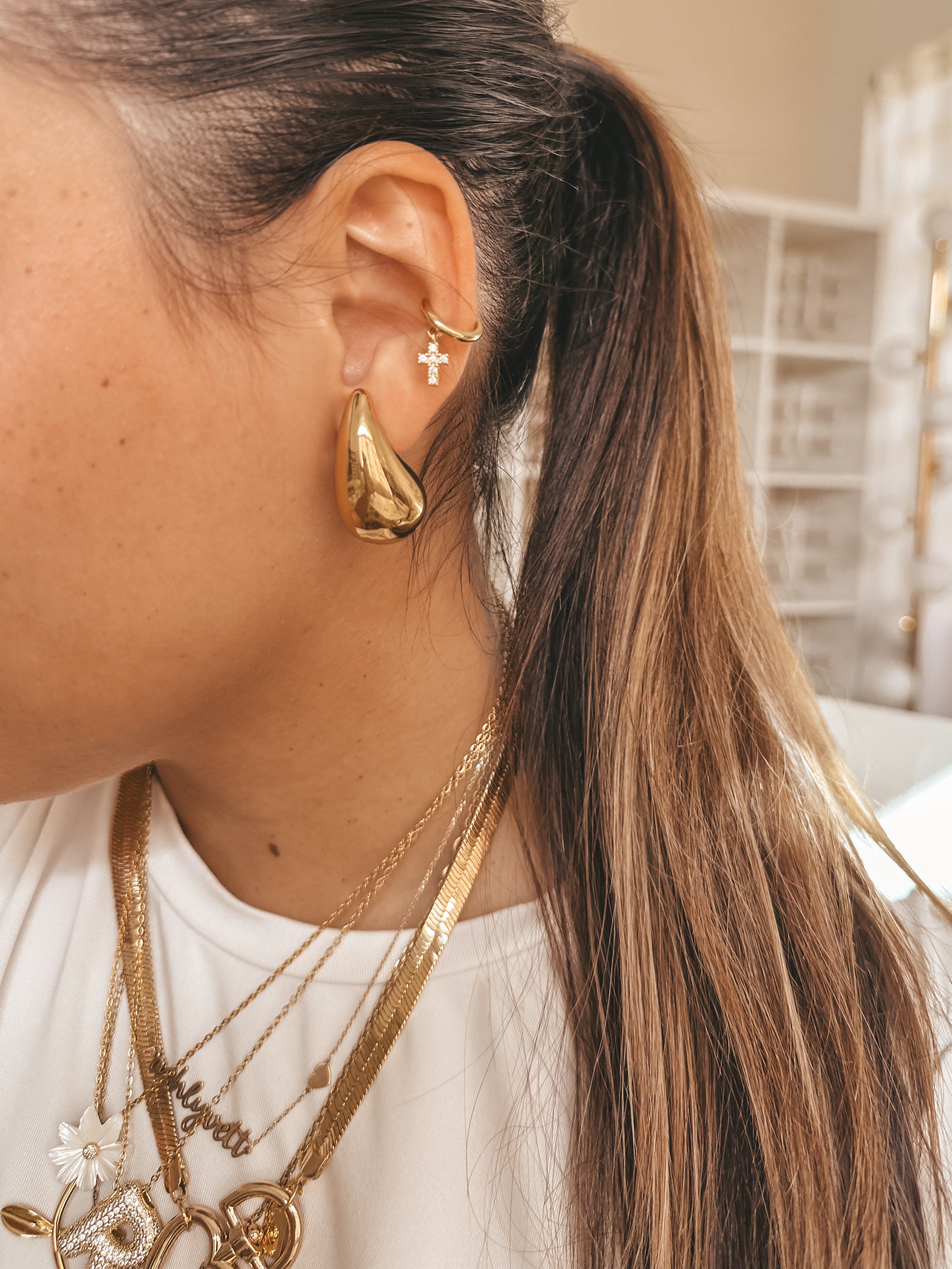 Bold Drop Studs