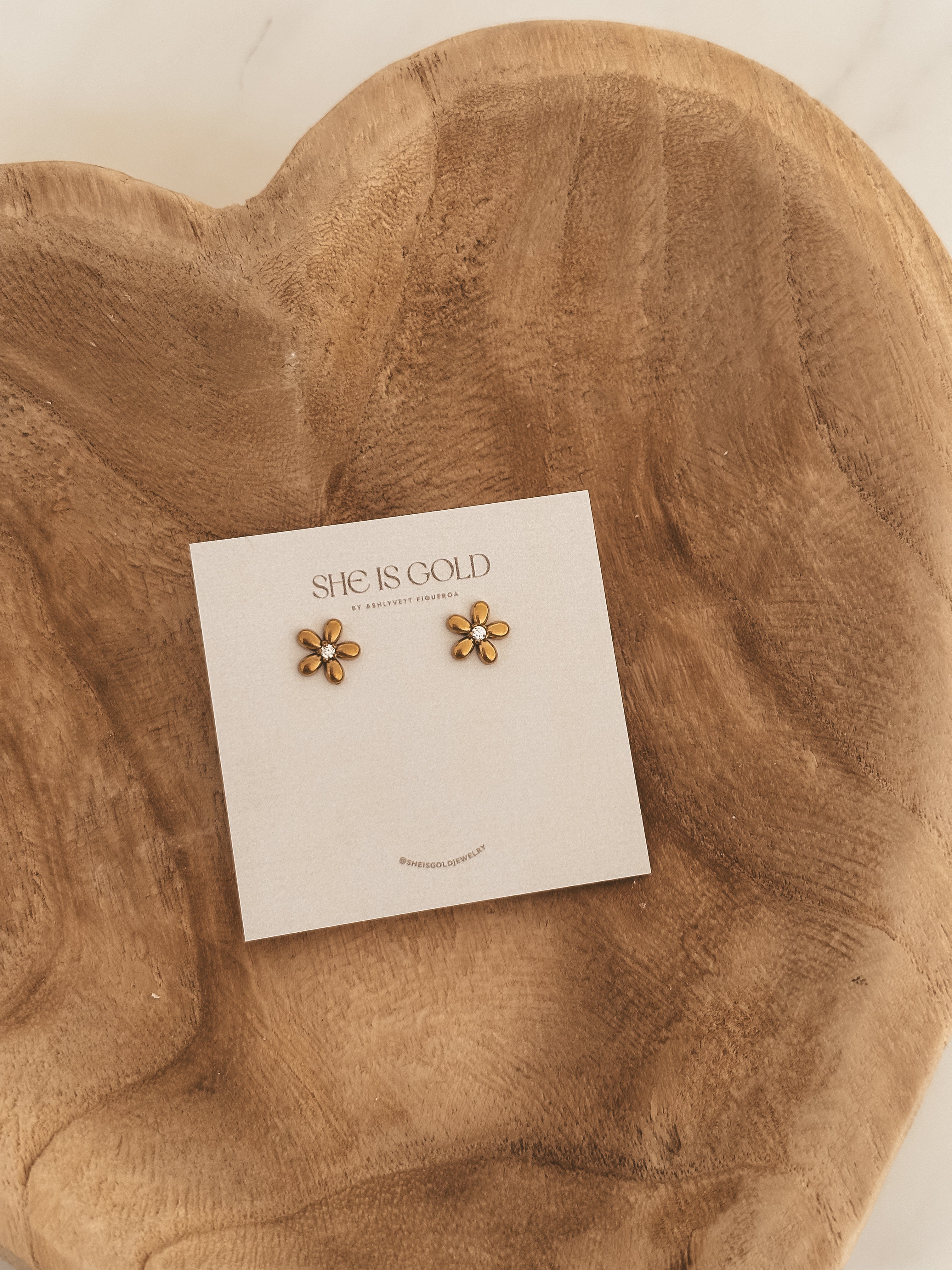 Florecita Diamond Studs